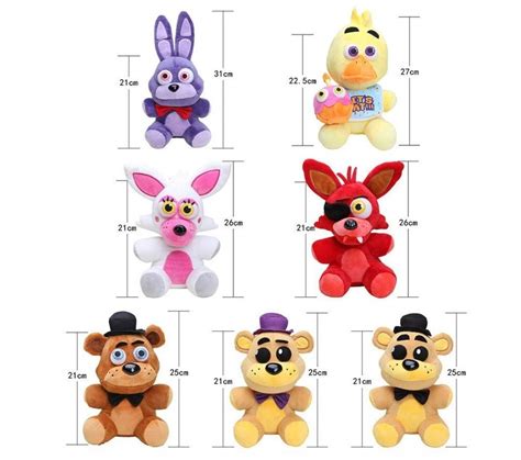 Buy He 10 Cute Fnaf Plushies Golden Freddy Plush Toys Five Nights At Freddy S Plush Purple