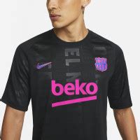 Nike Fc Barcelona Pre Match Trainingsset Zwart Roze