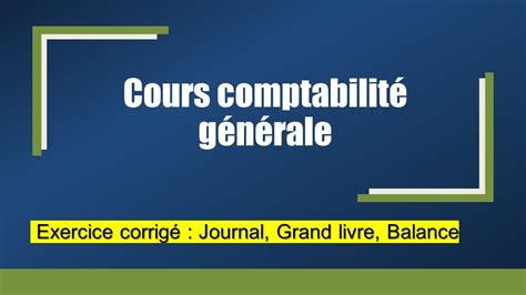 cours comptabilité générale l organisation comptable l organisation