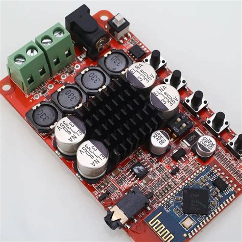 High quality TDA7492 50Wx2 Bluetooth 4.0 Audio Receiver Power Amplifier ...