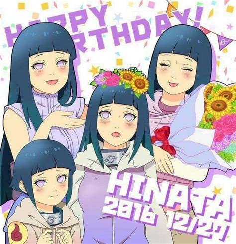 Happy Birthday Hinata Uzumaki 27th December 2017 ️ ️ ️