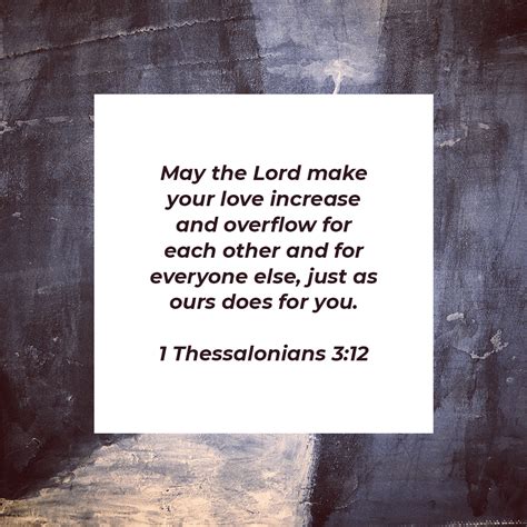 Overflowing Love For Other People 1 Thessalonians 312 Bible Portal