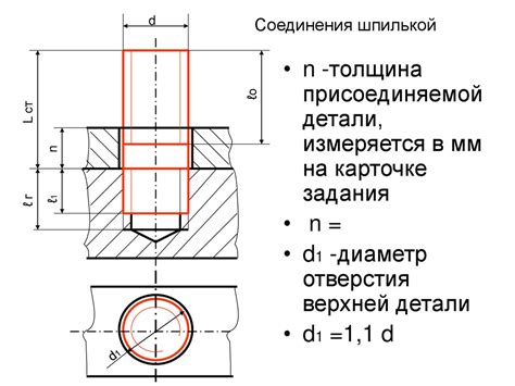 Соединение шпилькой - презентация онлайн