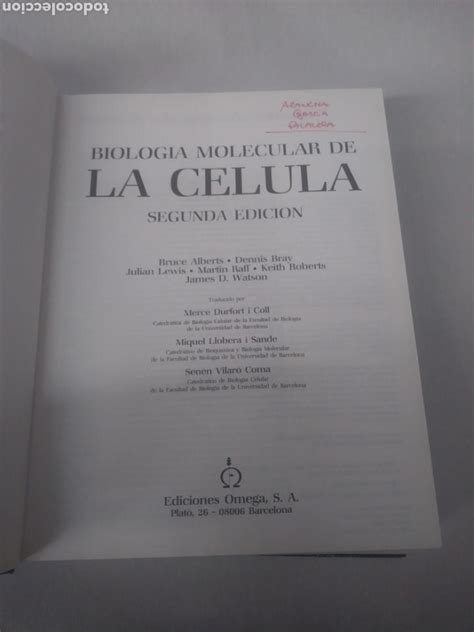 Biologia Molecular De La Celula Alberts Ta Edicion Pdf Consejos