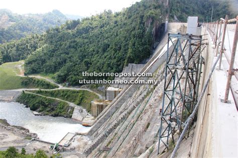 Empangan Hidroelektrik Murum Tertinggi Dunia Borneopost Online