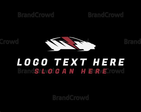 Lightning Sports Car Racing Logo | BrandCrowd Logo Maker