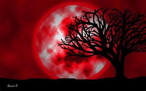 Red Moon by varuas on DeviantArt