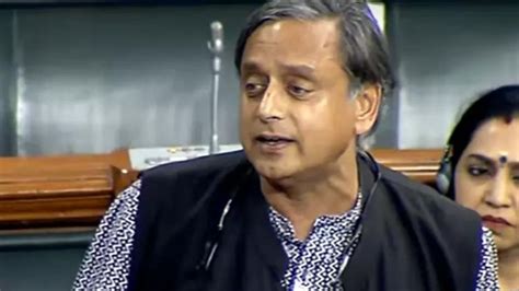 Delhi Congress Leader Shashi Tharoor Meets Partys Central Election Authority Members