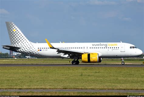 EC NFI Vueling Airbus A320 271N Photo By Mathias Henig ID 1329259