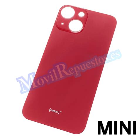 Tapa Trasera Para IPhone 13 Mini Rojo MovilRepuestos Es