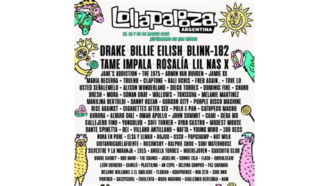 La Grilla Del Lollapalooza 2023