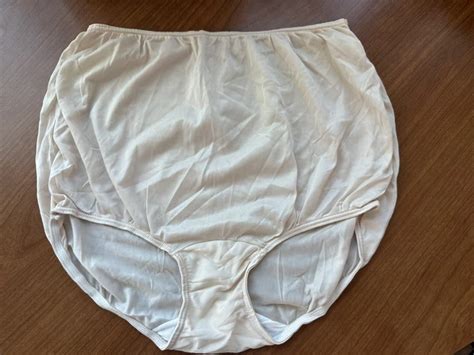 Vintage Cozee Corner Satin Like Nylon Nude Granny Panties Briefs Noswot Sz Picclick Ca