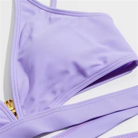 Split Swimming Suits Bikini Strap Cross Sexy Two Piece Swim Suit Women From China Factory