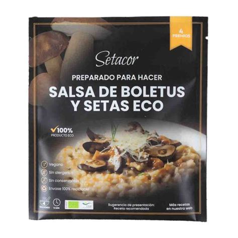 Salsa De Boletus Y Setas Ecol Gica Y Natural Andaluc A Selecci N