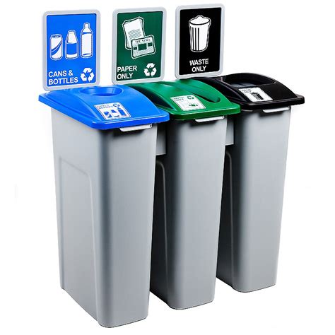 Trash Cans with Wheels | Industrial Rollout Garbage Containers