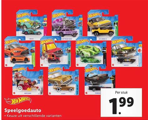 Hot Wheels Speelgoedauto Aanbieding Bij Lidl Folders Nl