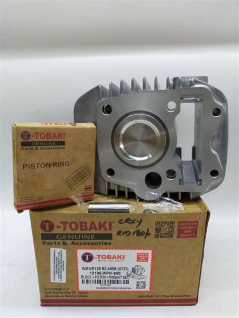 Tobaki Honda WAVE 125 W125 WAVE125 WAVE125X 52 4mm STD Cylinder