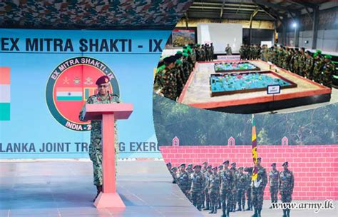 9th Mitra Shakti Exercise Begins in Pune | Sri Lanka Army