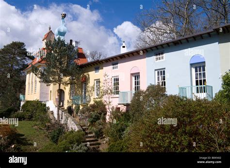 Portmeirion The Village From The Prisoner Tv Series North Wales