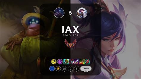 Jax Top Vs Fiora EUW Grandmaster Patch 12 21 YouTube