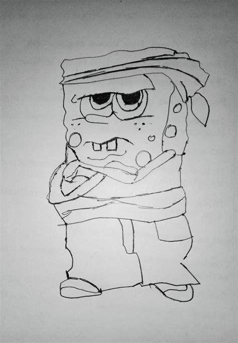 Gangsta Spongebob Drawings