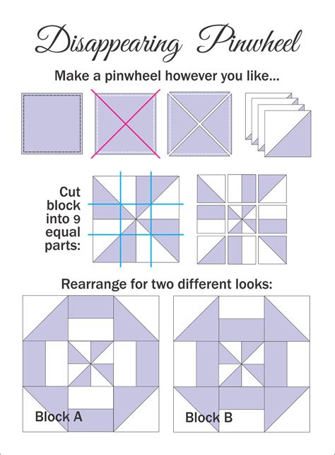 Pinwheel Quilt Block - Belinda Berube's Coloring Pages