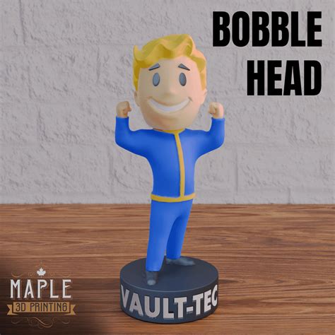 Fallout Bobble Head - Strength - 3D model by Maple 3D Printing on Thangs