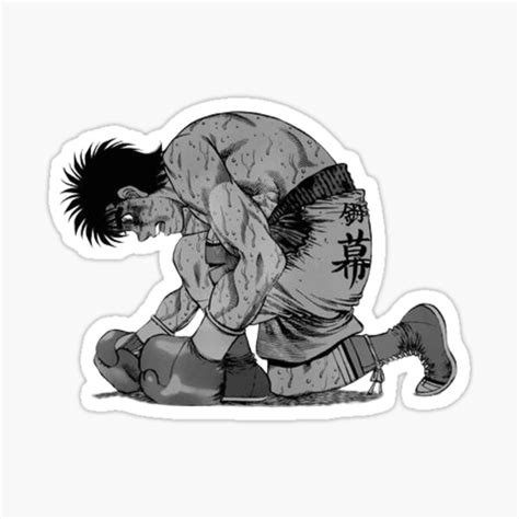 "Hajime No Ippo Stickers" Sticker by ProJoJo | Redbubble