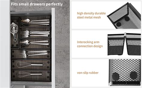 Amazon Faridabio Drawer Organizer Silverware Organizer For