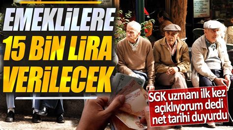 SGK UZMANI EMEKLİLERE EN DÜŞÜK MAAŞ DÜZENLEMESİNİ AÇIKLADI EMEKLİYE