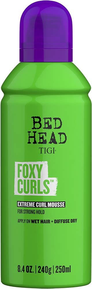 Foxy Curls Curly Hair Mousse For Strong Hold Bed Head By TIGI