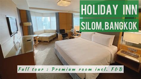 Holiday Inn Bangkok Silom Standard Room City View Youtube