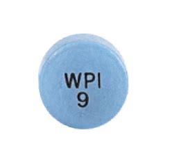 Wpi 9 Pill Blue Round 8mm Pill Identifier