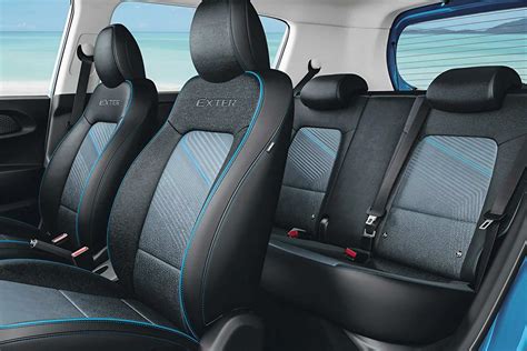 2023 Hyundai Exter Interior Cosmic Blue Seats - AUTOBICS