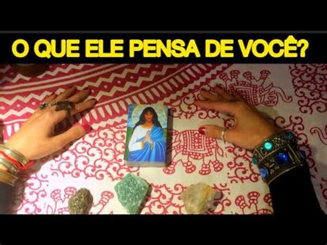 O Que Ele A Pensa Sobre Voc Baralho Cigano Tarot Santa Sara Youtube