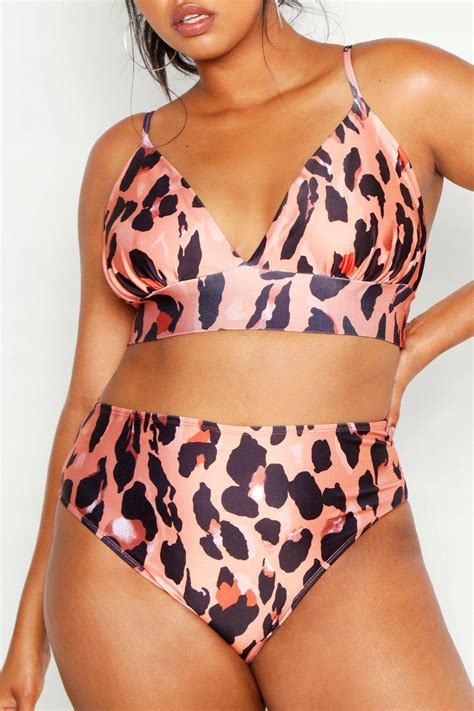 Bikini Gora Panterka Push Up Stroje K Pielowe Dwucz Ciowe Allegro Pl