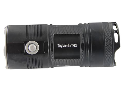 Nitecore TM06 Tiny Monster 3800 Lumens Cree XM L2 U2 LED Flashlight W