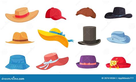 Sombreros De Dibujos Animados Desgaste De Cabeza Femenino Y Masculino