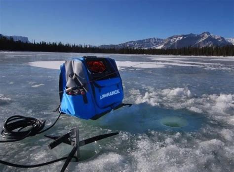 Сумка Lowrance с набором для зимней рыбалки Explorer Series Ice Pack ...