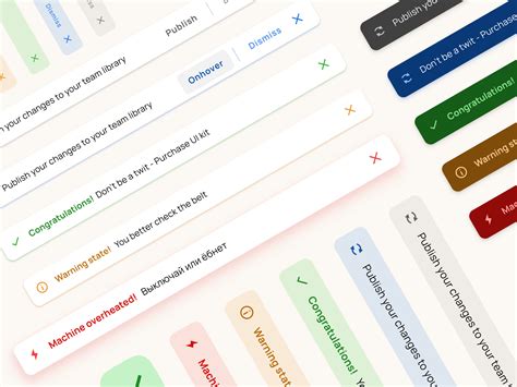 Figma Material X Kit Snackbar Components Ui Design By Roman Kamushken