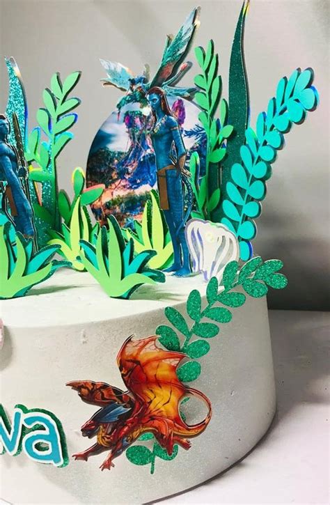 Avatar Theme Cake Topper, Avatar Party, Avatar Birthday. - Etsy