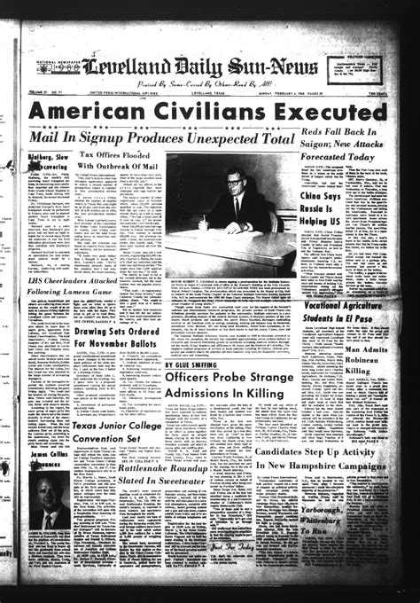 Levelland Daily Sun-News (Levelland, Tex.), Vol. 27, No. 91, Ed. 1