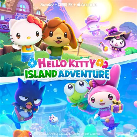 Life simulation game Hello Kitty Island Adventure announced for Apple Arcade - Gematsu