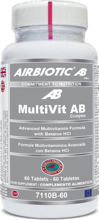 Airbiotic Multivit Ab Complex Formula Multivitaminica Avanza Bol