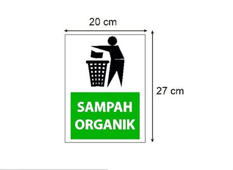 detail logo sampah organik koleksi nomer
