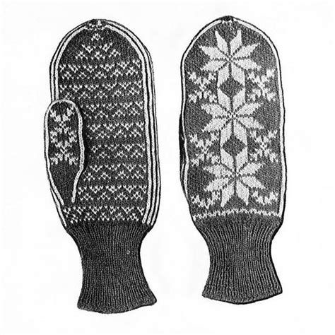 Fair Isle Mittens - Etsy