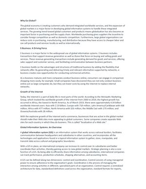 Module 11 Lecture Notes ISM An Enterprise System Is An Application