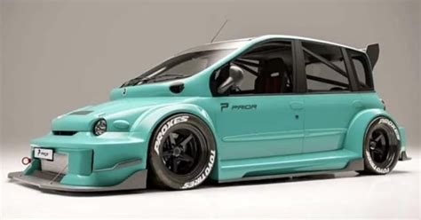 Why Does Fiat Multipla Slammed With Widebody Actually Look Good R Stance