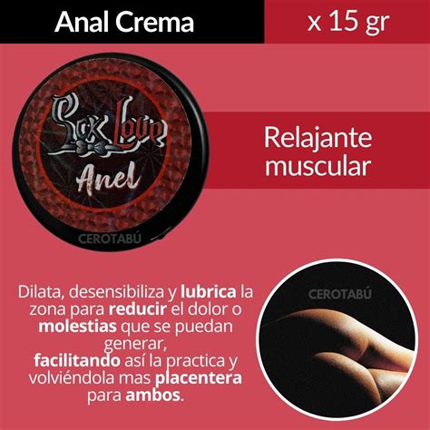 Crema Anal SEX LOVE x 15g Cero Tabú