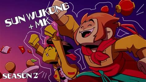 Every Sun Wukong And Mk Interaction On S2 Monkie Kid Youtube